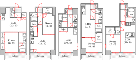 レジェンドール東心斎橋Ｇ－Ｒｅｓｉｄｅｎｃｅ